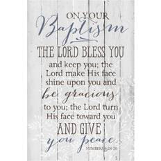 Wall Decor Dexsa on Your Baptism New Horizons Wood Plaque with Easel Wall Decor