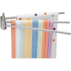 Better Houseware 2490 Wall-Mounted 3-Arm Stainless-Steel Towel