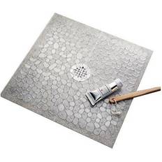 Plastic Non-Slip Bath Mats iDESIGN 80210 Clear Shower