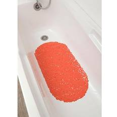 Orange Skridsikre bademåtter Tendance Bubbles skridsikker bademåtte