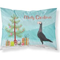 Caroline's Treasures Caroline's Treasures BB9312PILLOWCASE English Carrier Pigeon Christmas