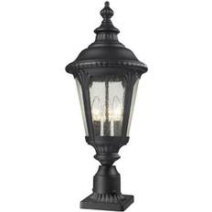 Black Gate Lamps Z-Lite 545PHM-PM Black Gate Lamp