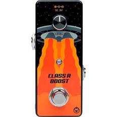 Pigtronix Class A Boost Utility Effects Pedal Black And Yellow