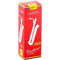 Vandoren Java Red Baritone Saxophone Reeds Strength 3.5, Box Of 5