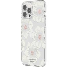 Kate Spade Protective Hardshell Case Hollyhock Floral for iPhone 13 Pro Max/12 Pro Max Cases