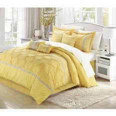 Chic Home 127CQ111-US Bedspread Yellow, Grey (228.6x228.6cm)