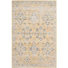 White and gold area rug Safavieh Evoke Area Rug White, Gold