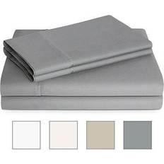 Linenspa 600 Thread Count Ultra Soft Bed Sheet Grey