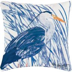 C&F Home Heron Bird Coastal Tropical Beach Complete Decoration Pillows White, Blue