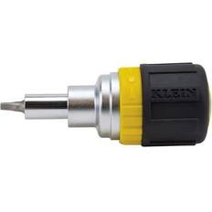 Klein Tools 32594 6-in-1 Stubby Ratchet Bit Screwdriver