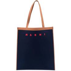 Marni trunk Marni Navy Trunk Soft Tote