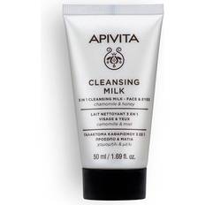 Apivita Ansigtspleje Apivita Cleansing Milk Face & Eyes 3-i-1 Rensende Lotion 50 ml