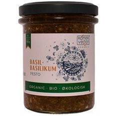 Sukkerfritt Krydder og urter Rømer Vegan Pesto Basilikum Økologisk 180