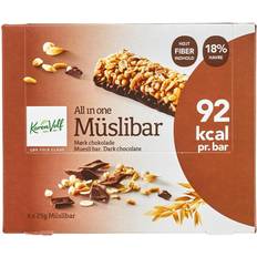 Müslibar Karen Volf All Müslibar Mørk Chokolade 4-pak