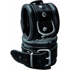 SToys Wrist Cuffs Leather Black