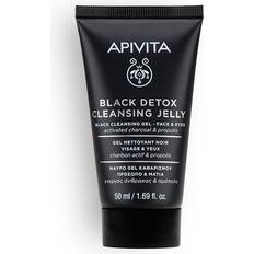 Kasvojen Puhdistustuotteet Apivita Black Detox Cleansing Gel 50 ml