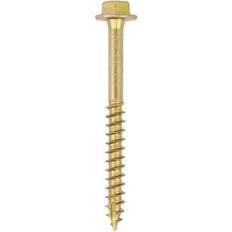 Timco Solo 8.0 120mm Coach Screw Zinc Yellow