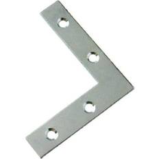The Home Fusion Company Strong Corner Brace 50mm 2 inch Brackets Repair Zinc Plated Pelmet Woodwork
