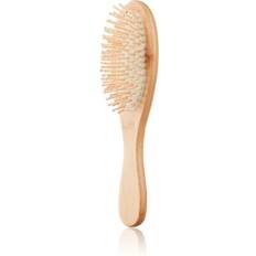 Hårborste bambu Organic Beauty Supply Hårborste Bambu med Rundade Pinnar