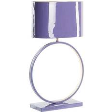 Dkd Home Decor Blue Iron Bordlampe