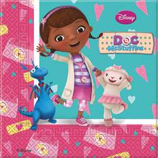 Mcstuffins Maskerad Doc McStuffins servietter