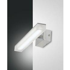 Illuminazioni per panca Fabas Luce LED Spiegelleuchte chrom Illuminazione per panca