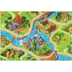 Bil legetæppe Rebel Roads Bil Legetæppe ''Dino World'' 95