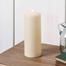 Candles & Accessories Lights4fun Lights4fun Large TruGlow® Chapel Pillar 25cm Real LED Candle