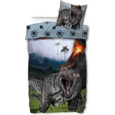 Dinosaurer Sengetøy Licens Dinosaur Duvet Cover Set 140x200cm