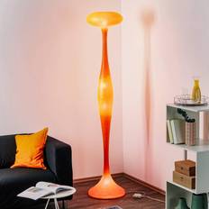Orange Golvlampor Kundalini E.T.A. Orange Golvlampa