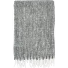 Södahl Brushed Pläd Filt Grå (200x150cm)