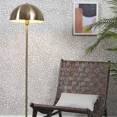 E27 Vloerlampen RoMi Toulouse Vloerlamp Marmer 150 cm Goud