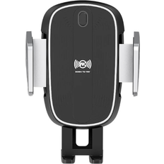 Holder mobil trådløs oplader Sero SERO trådløs oplader og bilholder til smartphones, 10W, sort/sølv