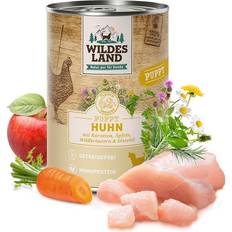 Wildes land Wildes Land Puppy Kylling dåsemad, 400g