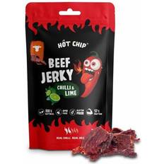 Cibi e Bevande Hot Chip Beef Jerky - Chilli & Lime 25g