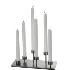 Buster+Punch Machined Candelabra rustfri stål • Buster + Punch Lysestage