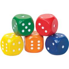 Flerfärgade Speltärningar 5-pack
