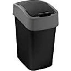 Curver bin Curver waste bin FLIP BIN 10L Black