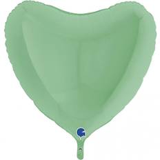 Grabo Folieballon Hjerte Pastelgrøn 91 cm