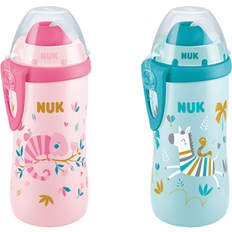 Nuk Bicchieri con beccuccio Nuk Flexi Cup Tazza con Effetto Camaleonte 300 ml