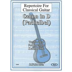 Musik Willis Music Canon In D (Repertoire For Classical Guitar) Willis Series Composed By Johann Pachelbel (Vinyl)