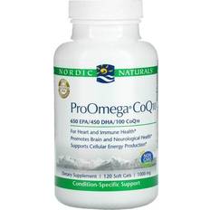 Nordic Naturals ProOmega CoQ10, mg, Soft 120 pcs