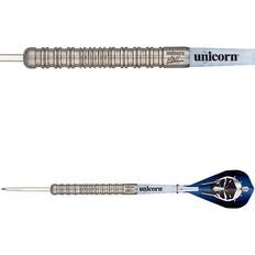 Unicorn Leksaker Unicorn dart märke Mcgeeney Contender stålspets dartset, blå/silver, 22 G