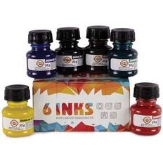 Koh-I-Noor Artes y Manualidades Koh-I-Noor Drawing Ink (6 x 20g bottles)