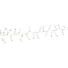 Goobay Lichterketten & Lichtleisten Goobay Silver Wire String Light ''Snowflakes'' Lichterkette