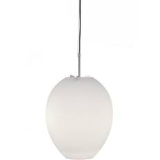 Bsweden Belysning Bsweden Egg vit/rostfritt Pendellampa