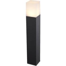 A Pali di protezione V-TAC GU10 Garden Floor Lamp Aluminum Body Square Black 80x80x500 mm Palo di protezione