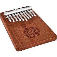 Billig Akustiske gitarer Meinl Sonic Energy 10 Note Kalimba With Flower Of Life Relief