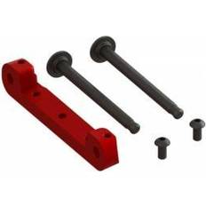 Arrma kraton 6s Arrma Front Upper Suspension Mount CNC Aluminum Red (Kraton 6S) Z-ARA330659