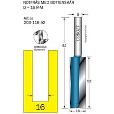 Elværktøj Cobolt Cobolt 203-116-52 Notfræser Med Bundindsatser